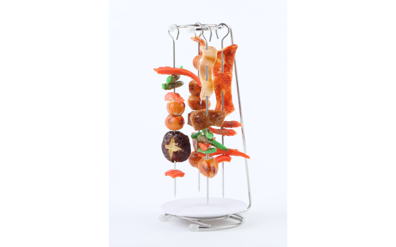Factory BBQ Accessories Rack Stainless Steel Grill Holder with Display Rack Holder Set
