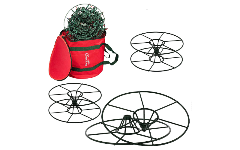 Large Capacity Christmas Light Storage Rack Decoration Home Use