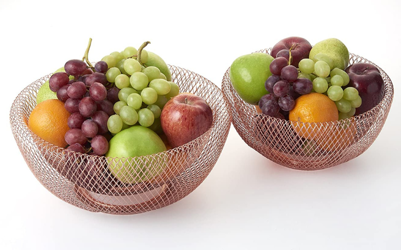 Fruit Rack Organizer – Carbon Steel | Bread & Snack Storage | Wholesale Suppliers, Nordic Style 